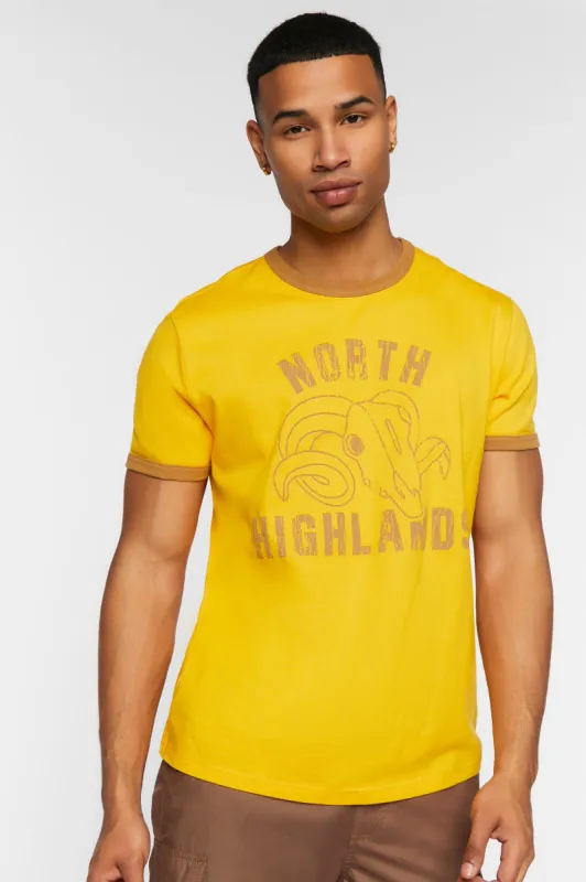 T-shirt à imprimé North Highlands sold by Urban Planet