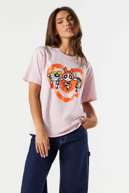 Powerpuff Girls Graphic Boyfriend T-Shirt sold by Urban Planet