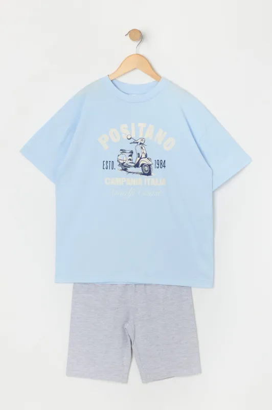 Girls Positano Graphic T-Shirt sold by Urban Planet