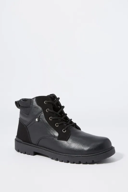 Faux Leather Dress Boot sold by Urban Planet