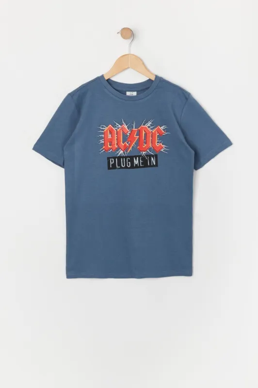 Boys ACDC Graphic T-Shirt sold by Urban Planet