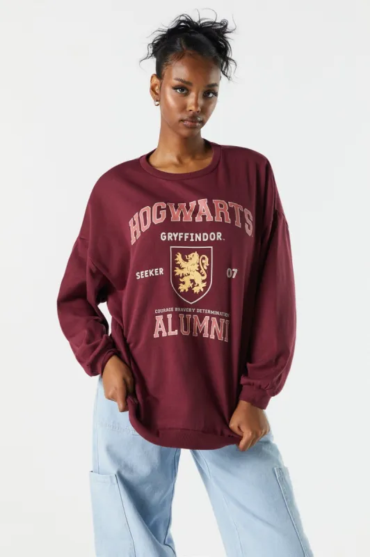 Hogwarts Graphic Fleece Sweatshirt sold by Urban Planet