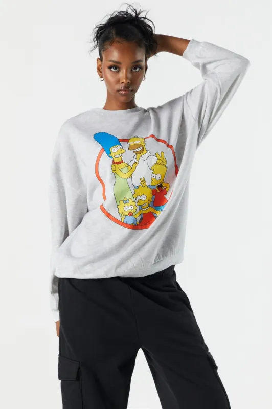 Chandail en molleton à imprimé The Simpsons sold by Urban Planet