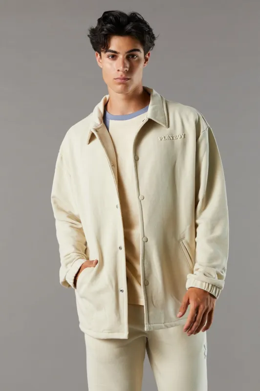 Jacket en molleton et embossé Playboy sold by Urban Planet