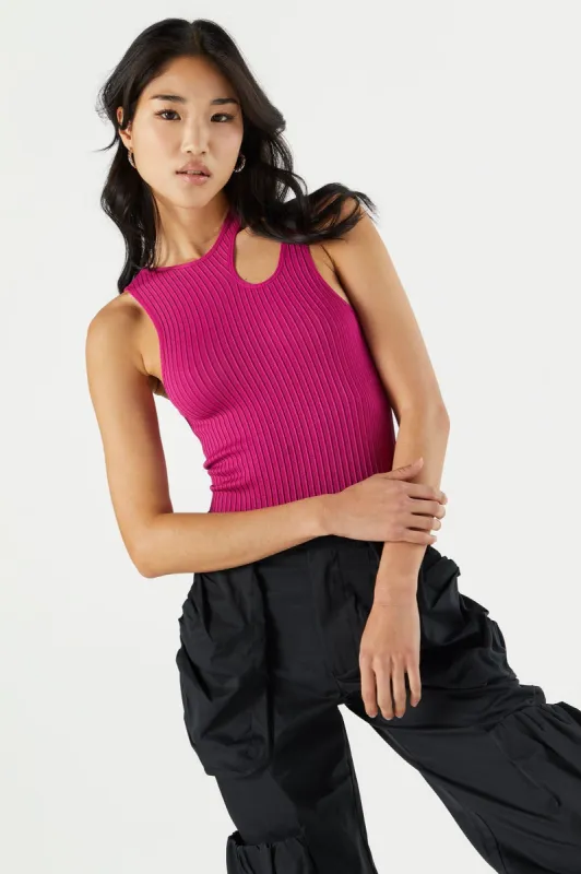 Maillot côtelé avec découpes sold by Urban Planet