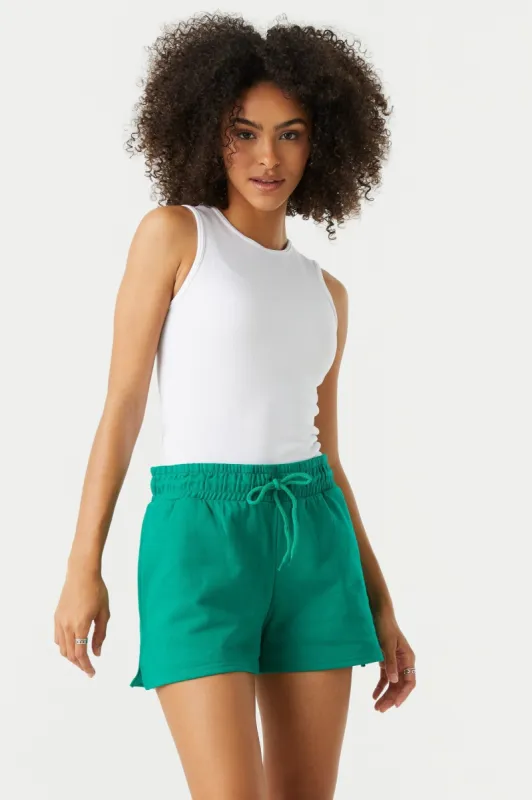 High Rise Fleece Coloured Short sold by Urban Planet