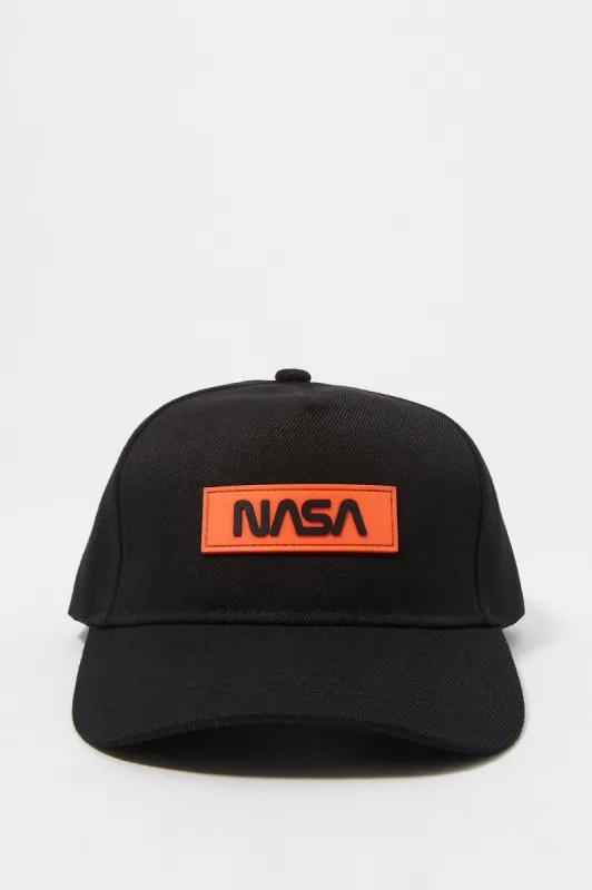 Casquette de baseball avec empiècement NASA en caoutchouc pour garçon sold by Urban Planet