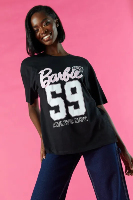 Barbie™ Athletic Department Graphic Boyfriend T-Shirt sold by Urban Planet