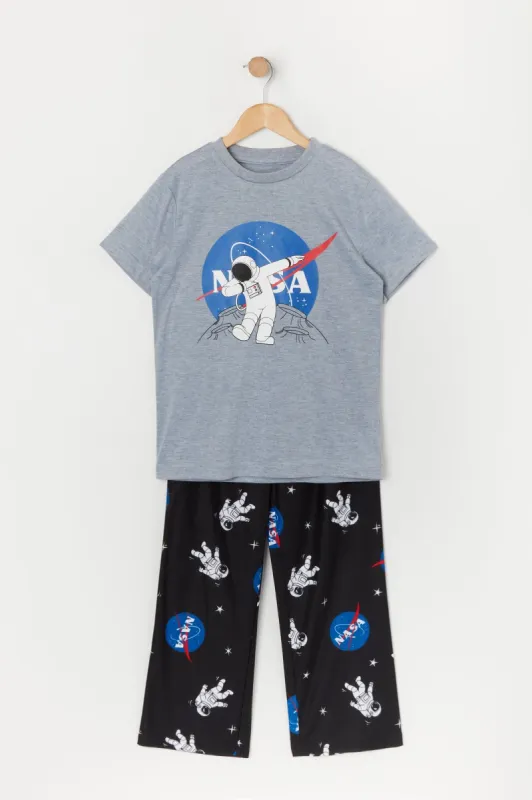Boys NASA Graphic 2 Piece Pajama Set made by Urban Planet