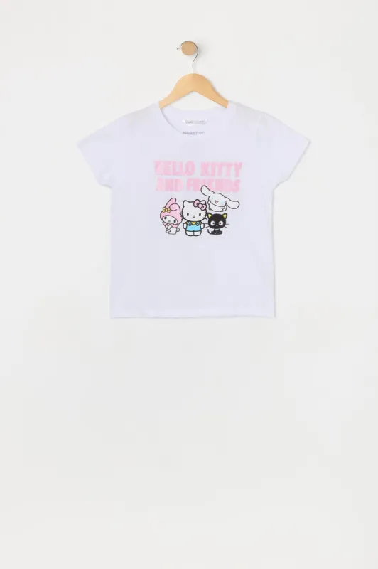 Girls Hello Kitty and Friends Graphic T-Shirt sold by Urban Planet