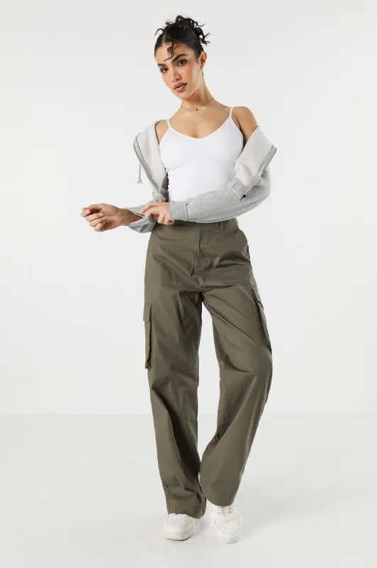 Pantalon cargo à jambe large sold by Urban Planet
