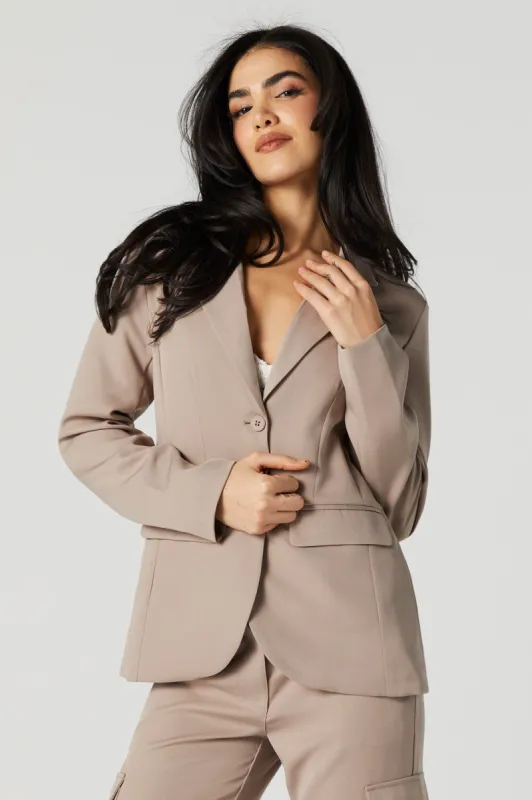 Blazer ajusté droit sold by Urban Planet