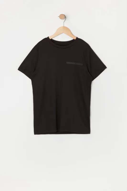 T-shirt à imprimé Hard Before Easy pour garçons sold by Urban Planet