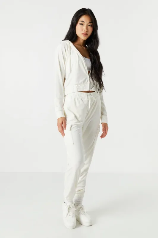 Pantalon de jogging cargo en velours sold by Urban Planet