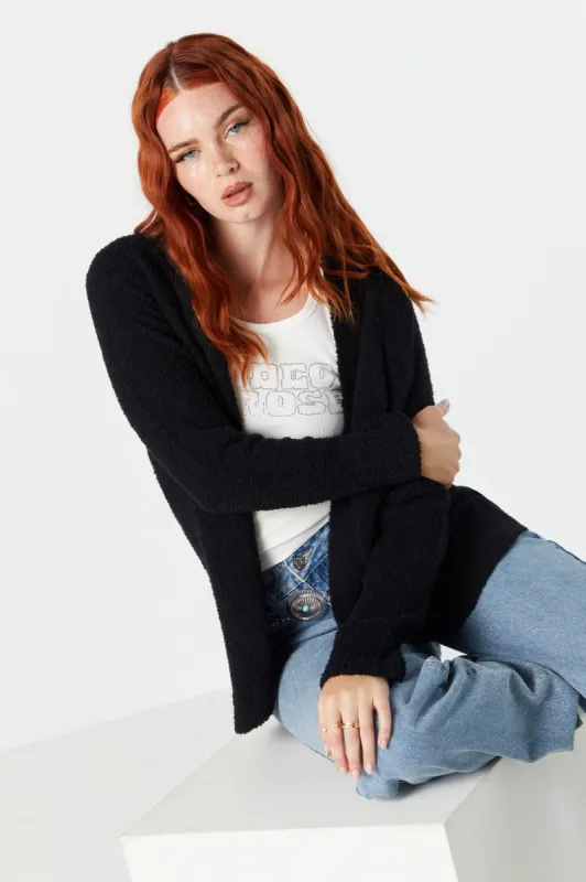 Plush Open Front Cardigan sold by Urban Planet