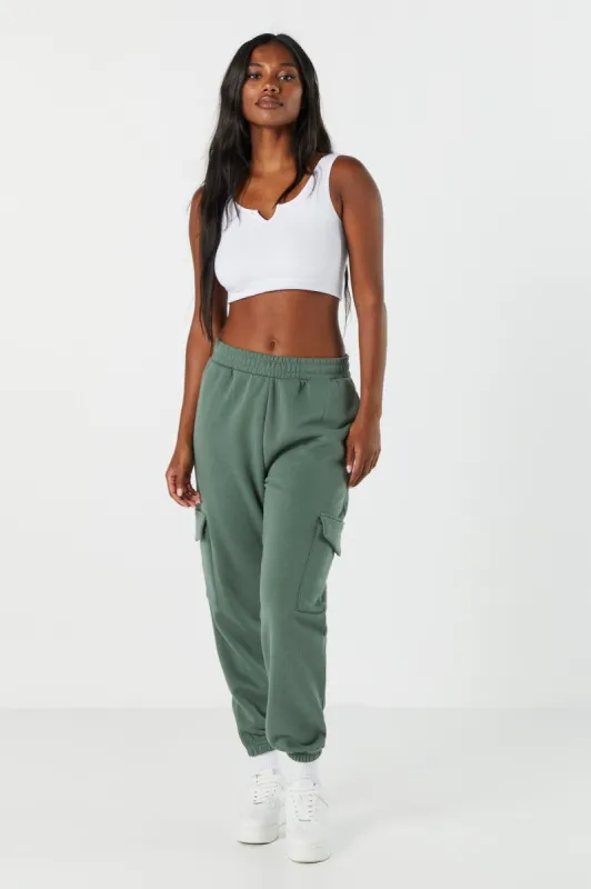 Fleece Cargo Jogger sold by Urban Planet
