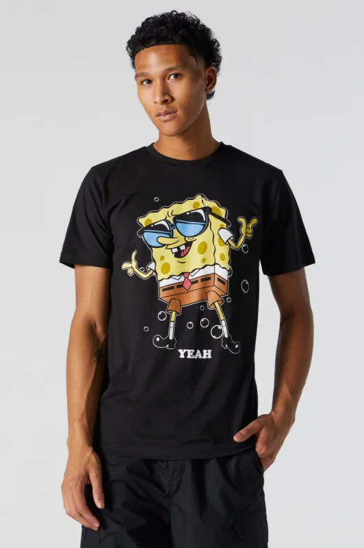 Yeah SpongeBob Graphic T-Shirt sold by Urban Planet