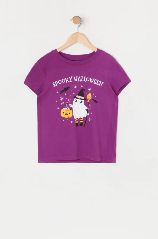 Girls Spooky Halloween Graphic T-Shirt sold by Urban Planet