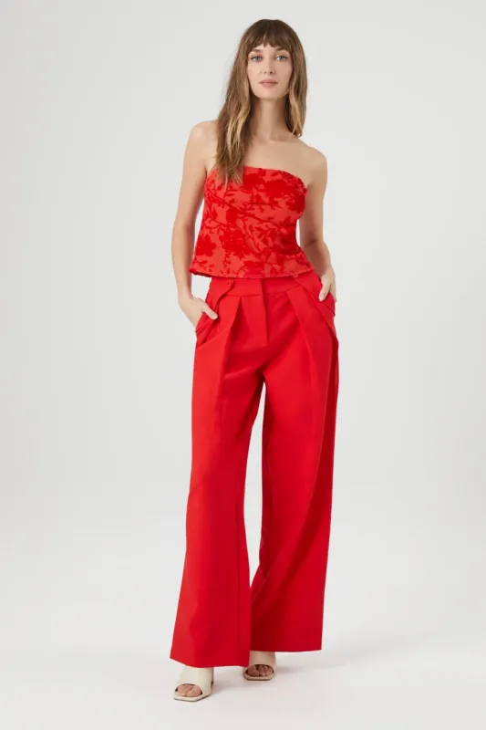 Pantalon plissé à taille haute sold by Urban Planet