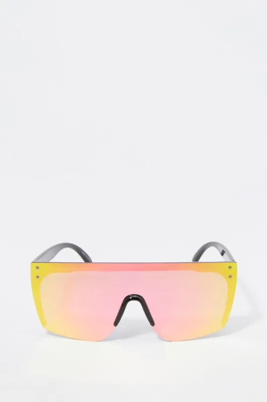 Lunettes de soleil sans monture avec verres colorés sold by Urban Planet