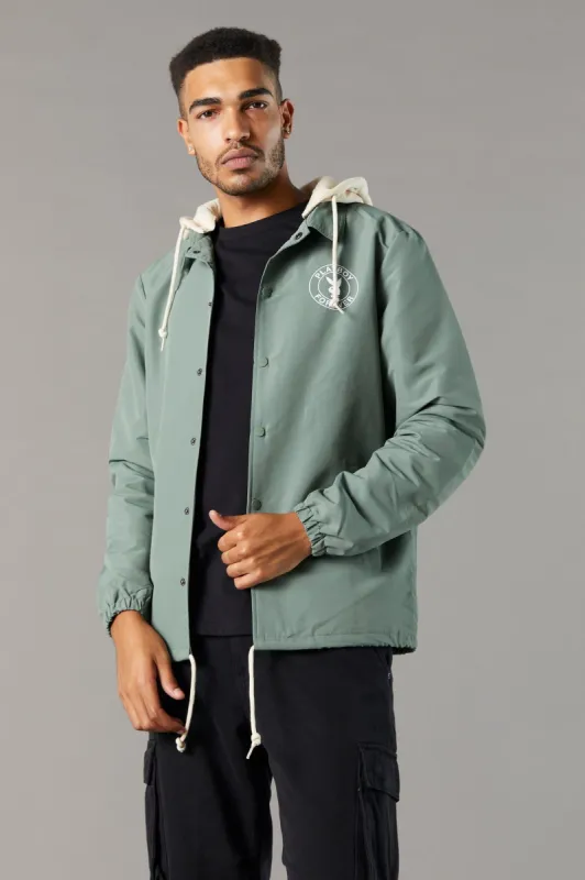 Blouson d'entraîneur à imprimé Playboy sold by Urban Planet