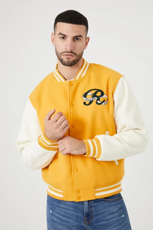 Blouson de style universitaire à imprimé Ride The Bull sold by Urban Planet