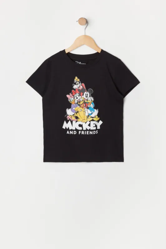 Girls Mickey and Friends Graphic T-Shirt sold by Urban Planet