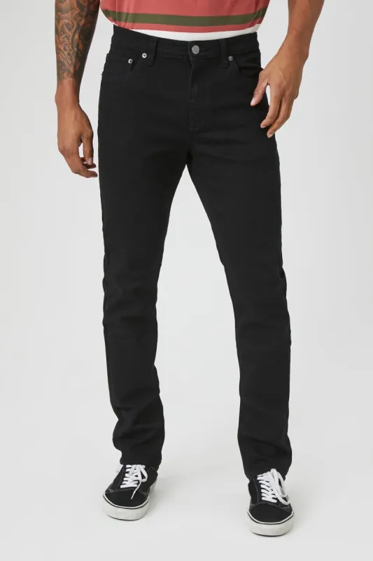 Black Wash Stretch Denim Skinny Jean sold by Urban Planet