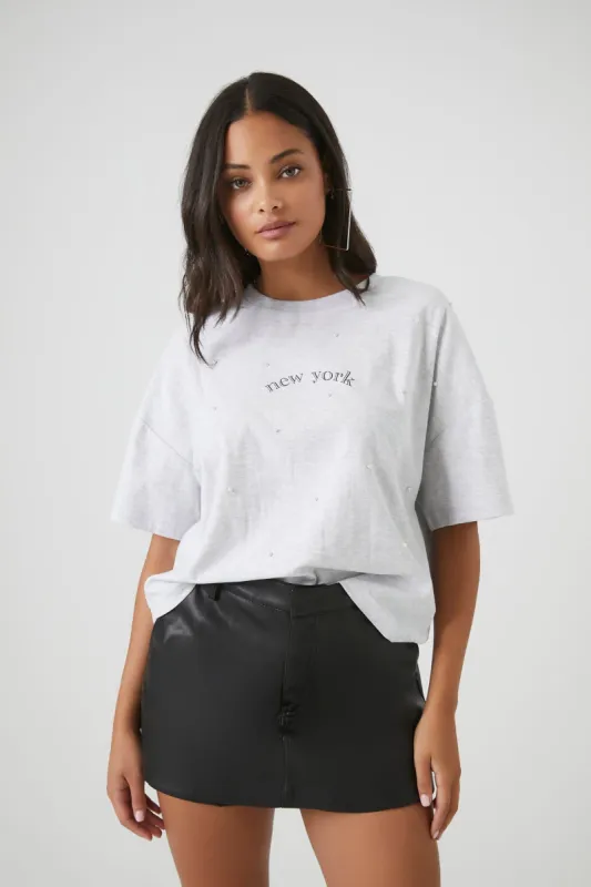 New York Pearl Graphic T-Shirt sold by Urban Planet