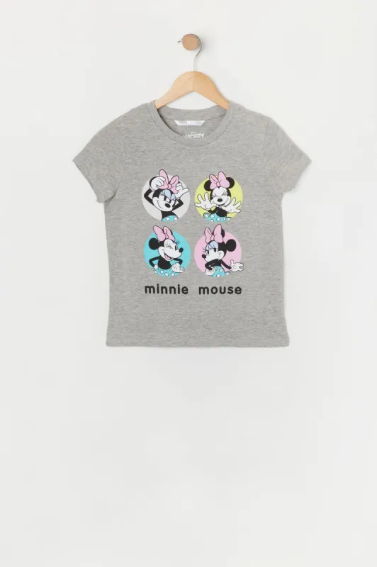 Girls Minnie Mouse Graphic T-Shirt sold by Urban Planet