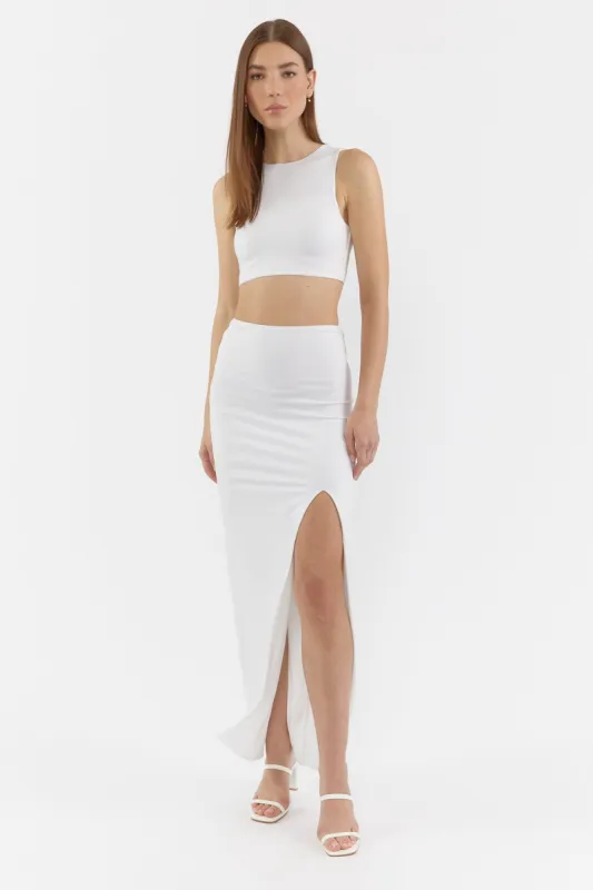 Bodycon Leg Slit Maxi Skirt sold by Urban Planet