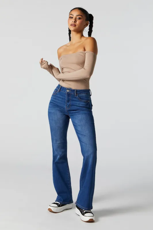 Medium Blue Bootcut Jean sold by Urban Planet