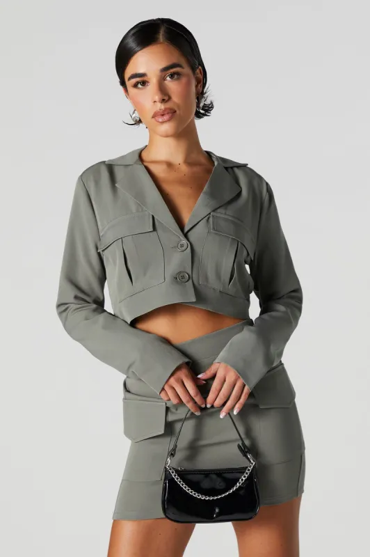 Cargo Mini Skirt sold by Urban Planet