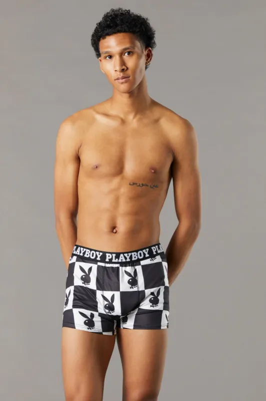 Caleçon à imprimé Playboy (Paquet de 2) sold by Urban Planet