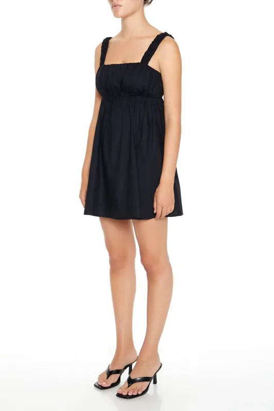 Poplin Babydoll Mini Dress sold by Urban Planet