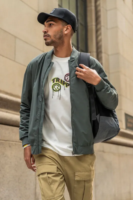 Coloured Bomber Jacket sold by Urban Planet