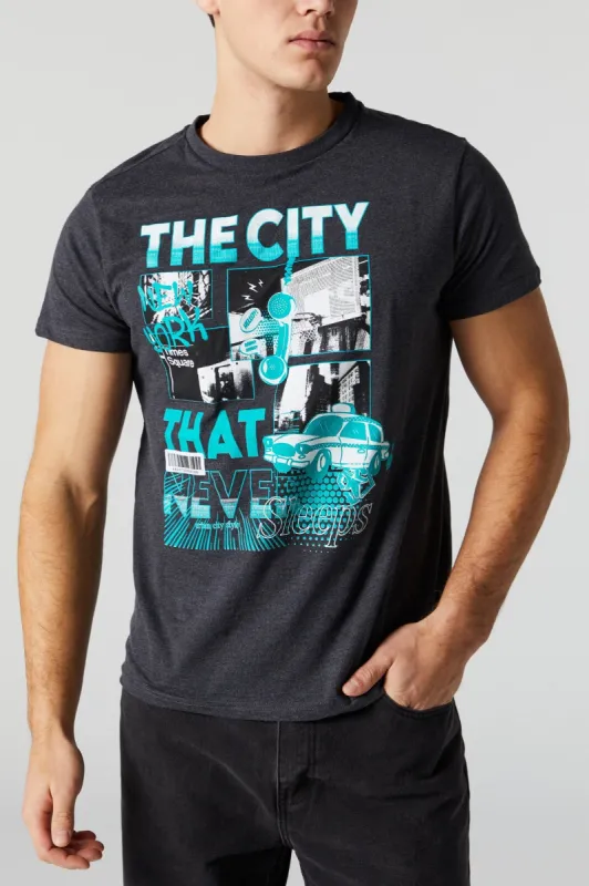 The City That Never Sleeps Graphic T-Shirt sold by Urban Planet