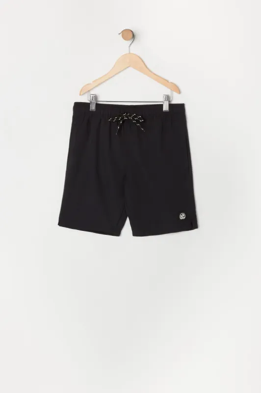 Short de surf uni à taille coulissante pour garçon sold by Urban Planet