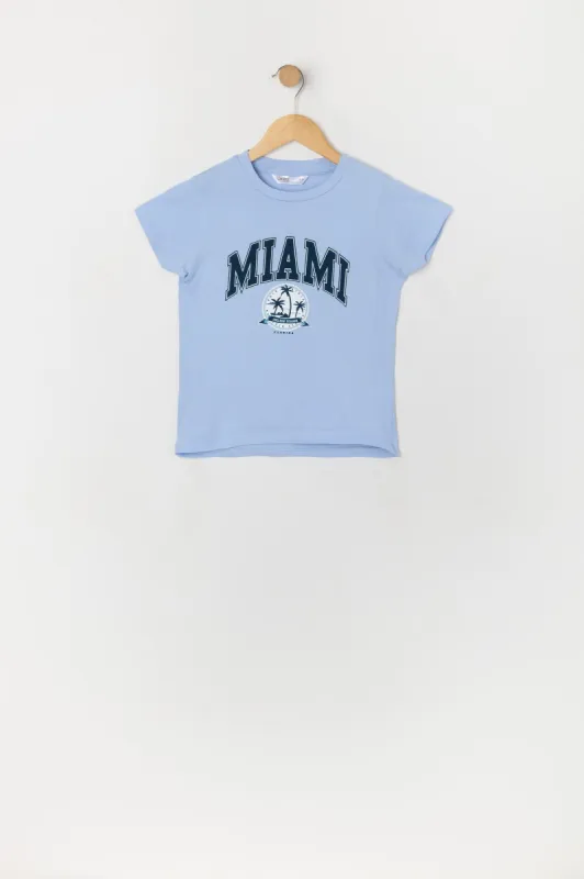 Girls Miami Graphic T-Shirt sold by Urban Planet