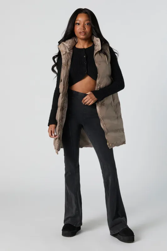 Longline Puffer Vest sold by Urban Planet