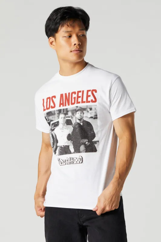 T-shirt à imprimé LA Boyz N The Hood sold by Urban Planet