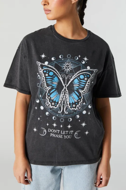 Don't Let me Phase You Graphic Boyfriend T-Shirt sold by Urban Planet