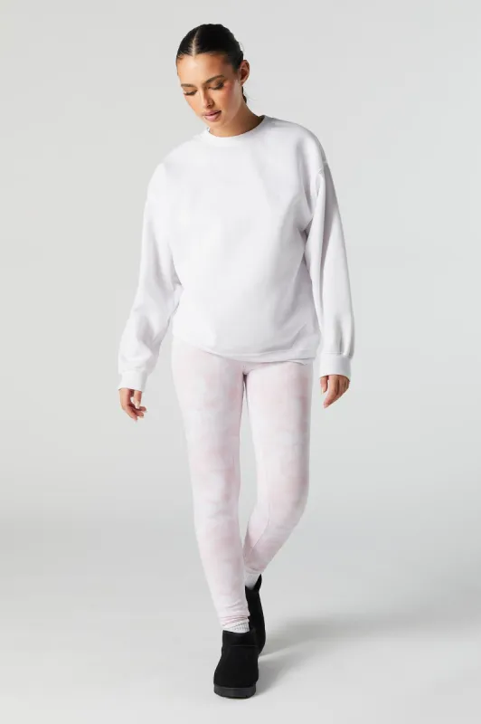 Pink Print Fleece Legging sold by Urban Planet