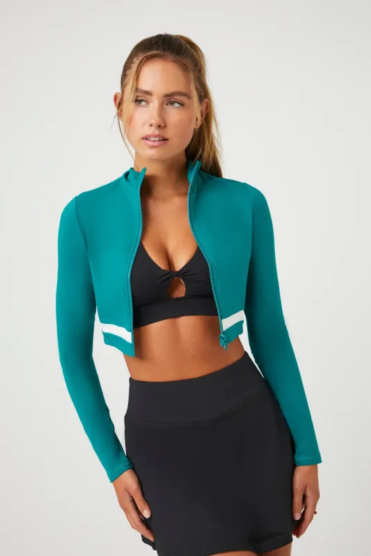 Blouson Active rayé avec fermeture à glissière sold by Urban Planet