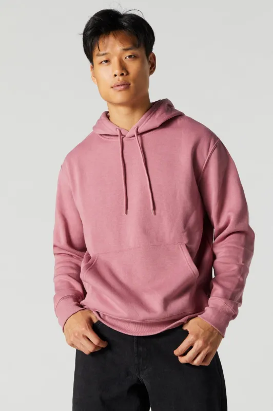 Solid Fleece Hoodie sold by Urban Planet