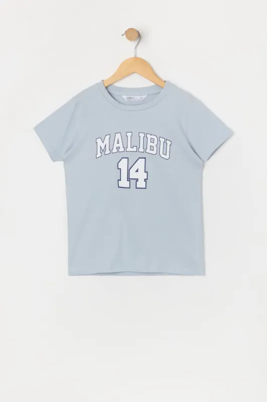 Girls Malibu Graphic T-Shirt sold by Urban Planet
