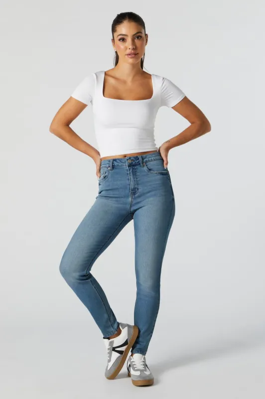 Jean Miami vintage délavé moyen à taille haute sold by Urban Planet