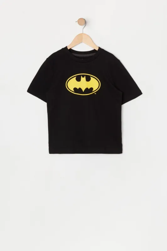 Boys Batman Logo Graphic T-Shirt sold by Urban Planet