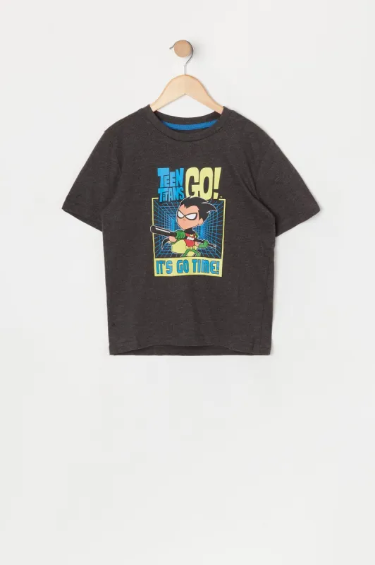 Boys Teen Titans Graphic T-Shirt sold by Urban Planet