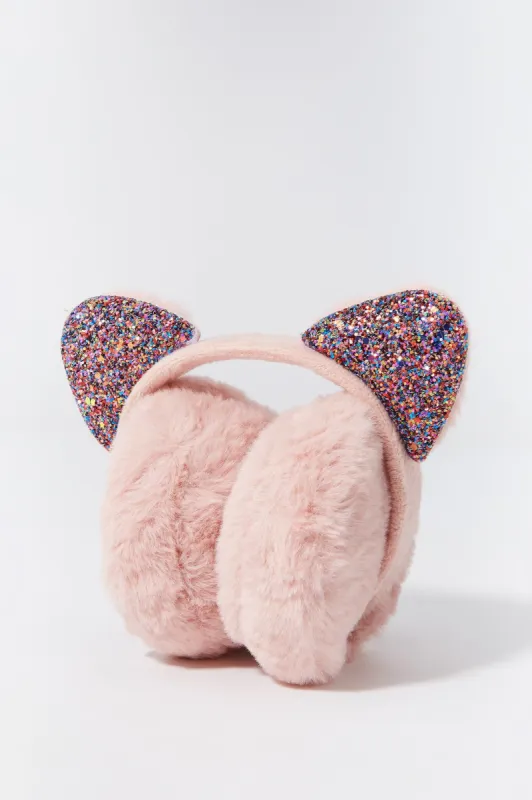 Cache-oreilles Oreilles de chats scintillant pour fille sold by Urban Planet
